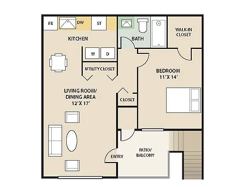 Floor plan Sunflower