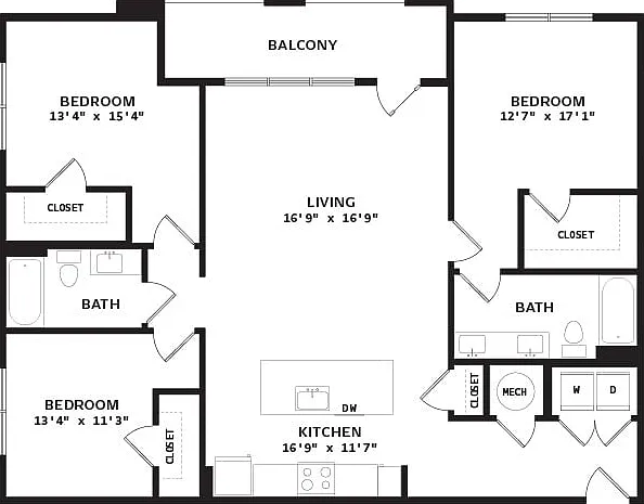 HOMESTEAD - C1 - 3 Bedroom HOMESTEAD - C1 - 3 Bedroom
