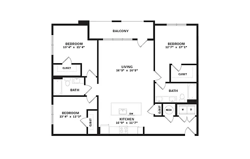 Floor plan Homestead