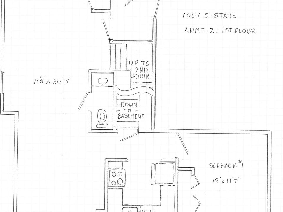 2nd image of 1001 S State St #2