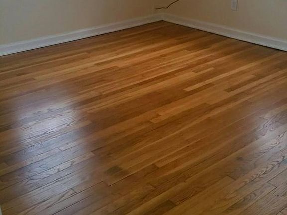 New hardwood floors