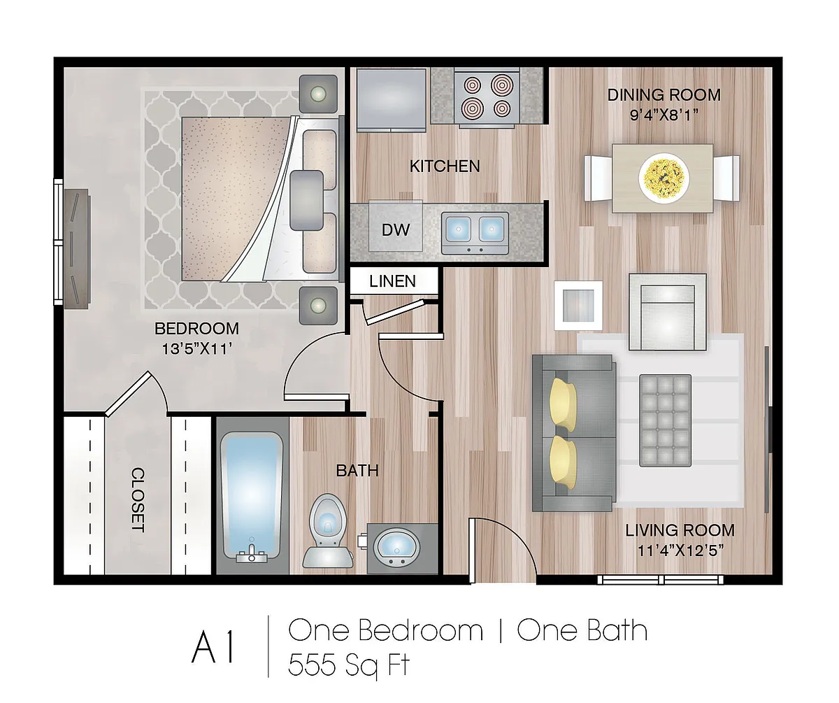 Floor plan A1
