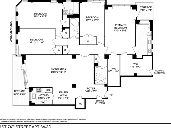 20 E 74th St #3AD, New York, NY 10021