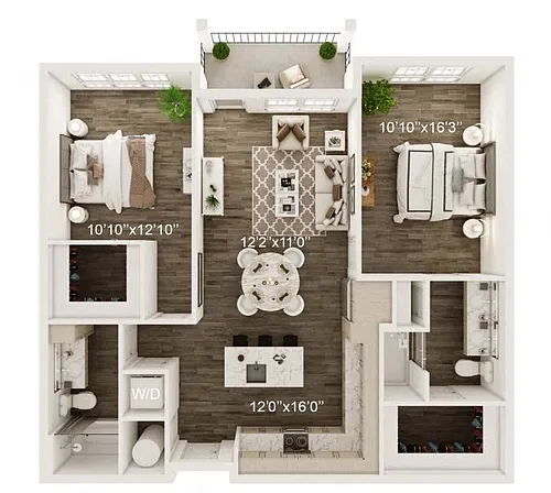 Floor plan B70