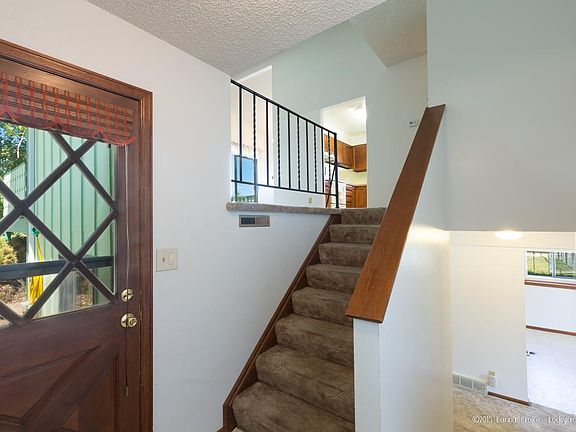 Entry way and front door.