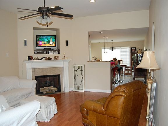 Living Room open to kitchen