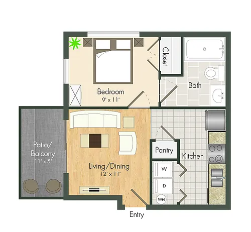 Floor plan A1