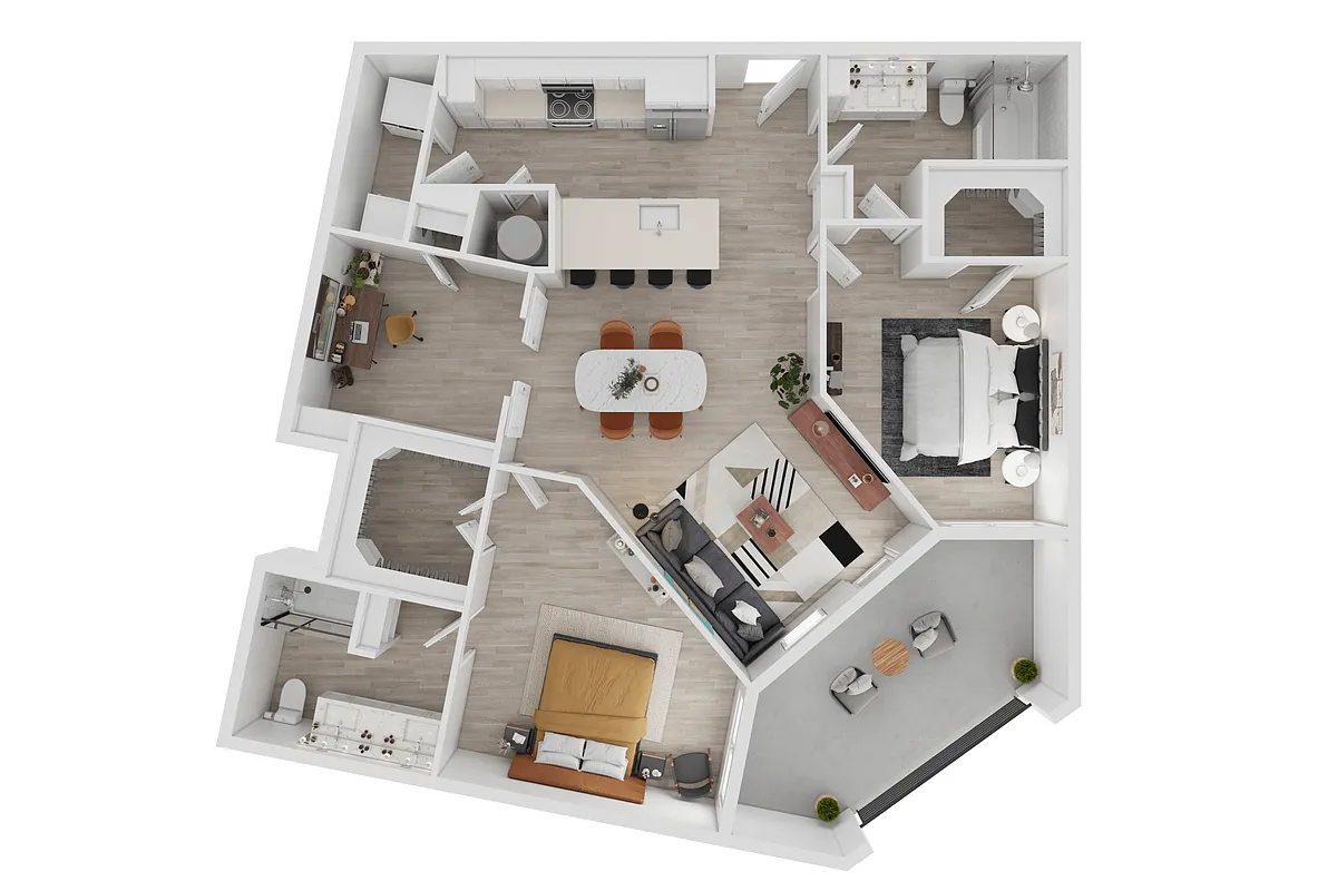 Floor plan B4