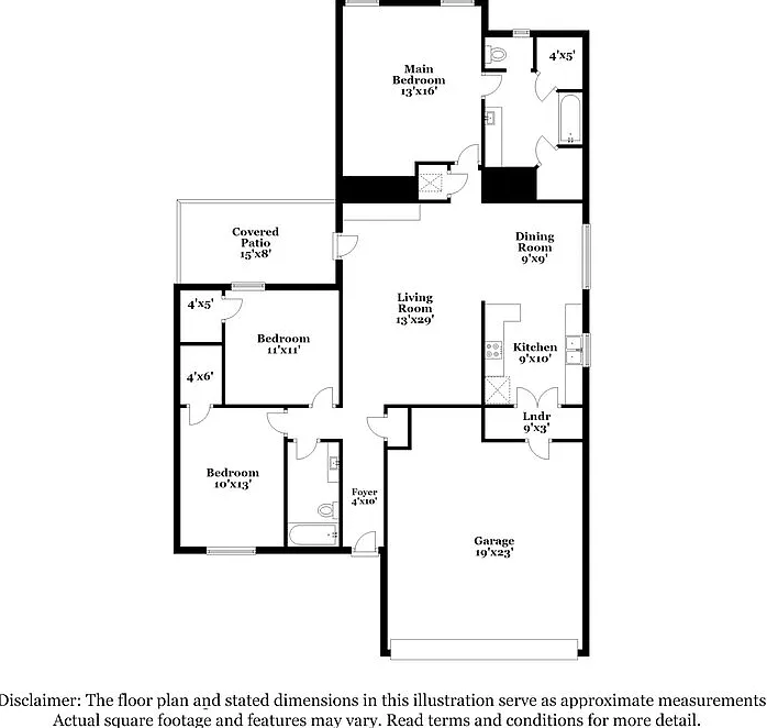 3 bed, 2.0 bath, 1502 sqft, $1,960 — Photo 2