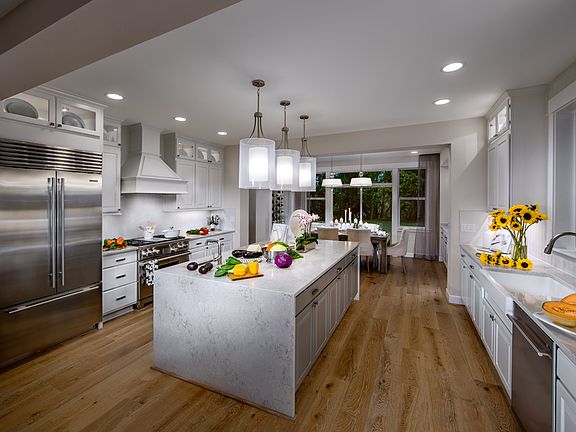 Spacious kitchen offers plenty of storage