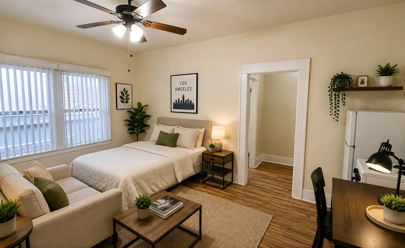 Studio, 350 sqft, $1,250 — Photo 1