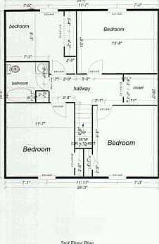 Second Floor blue print
