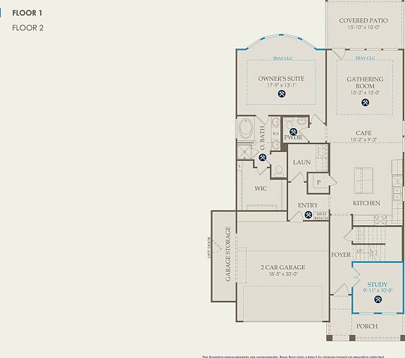 Idalou Floor Plan, Quick Move-in Home, Floor 1