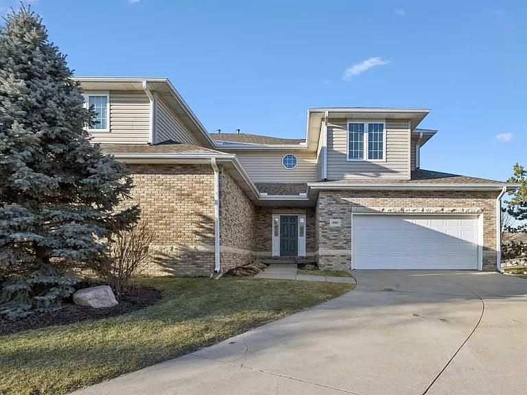 Our duplexes offer large floor plans with two-car attached garages.