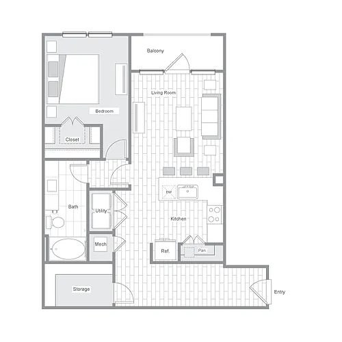 Floor plan A8