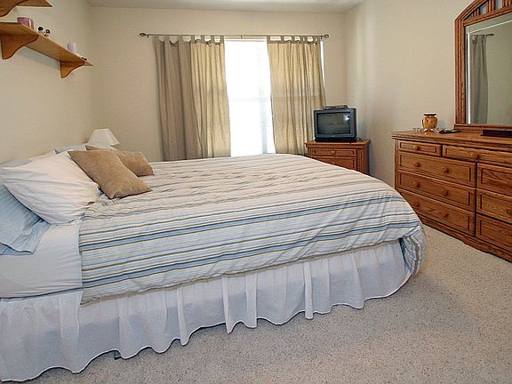 Master Bedroom with Private Entrance to Bath