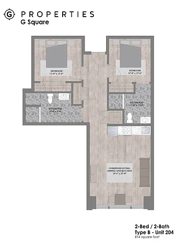Floor plan The Harris