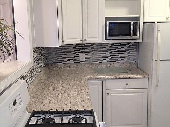 kitchen with gas stove