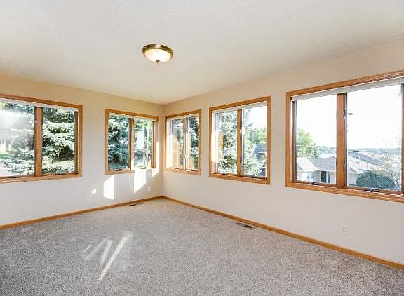 Sun room has plenty of windows to enjoy!