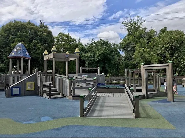 Playground close to complex