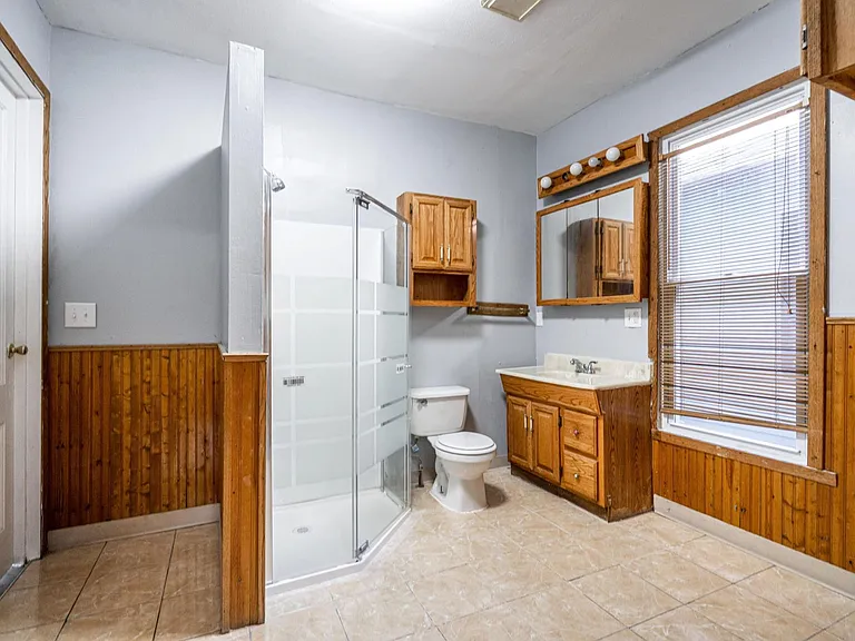 Lower level bathroom