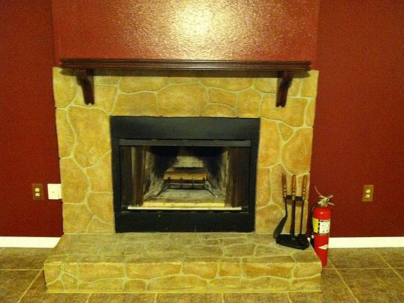 Fireplace in Family Room