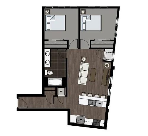 Floor plan B1
