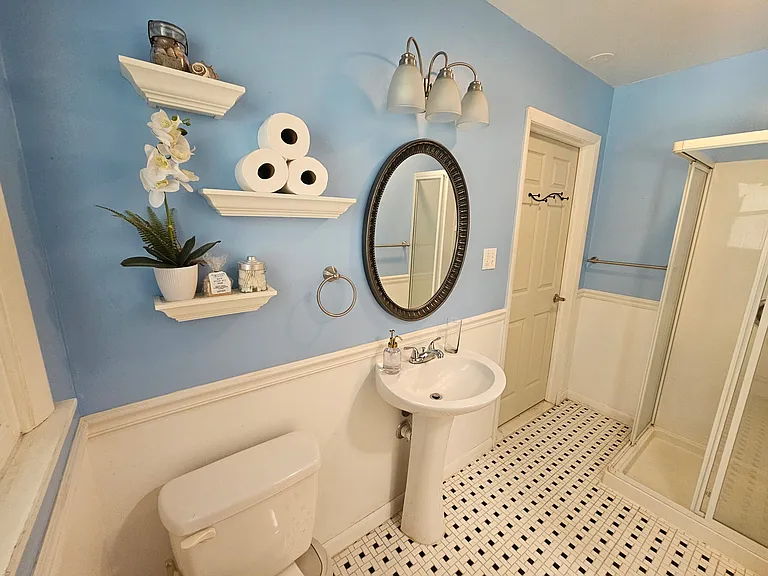 attached private bathroom