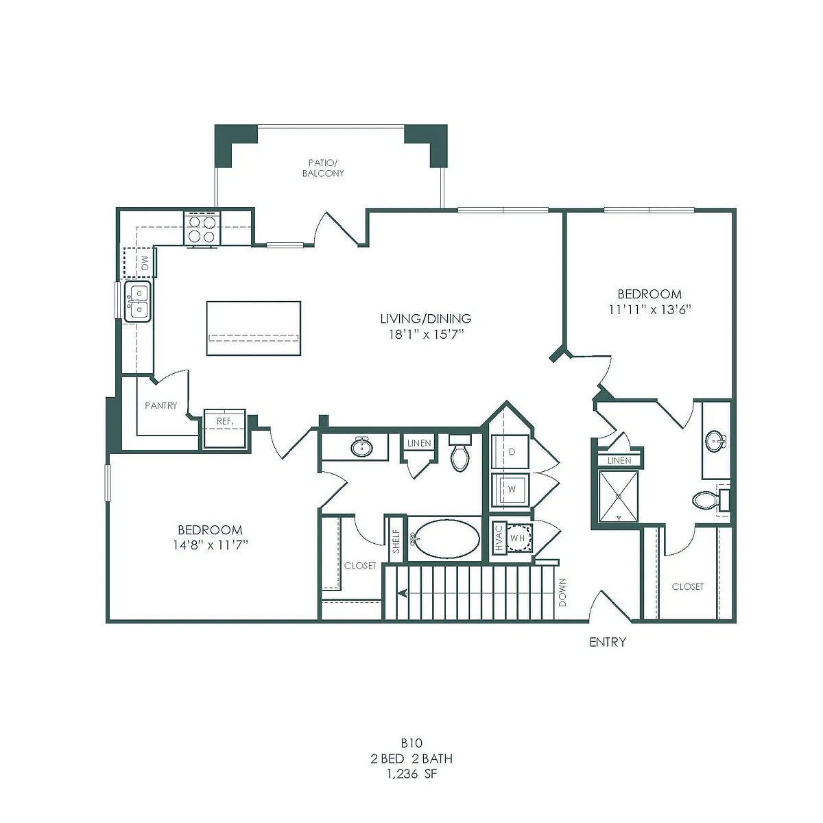 Floor plan B10