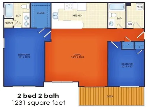 Floor plan 2B