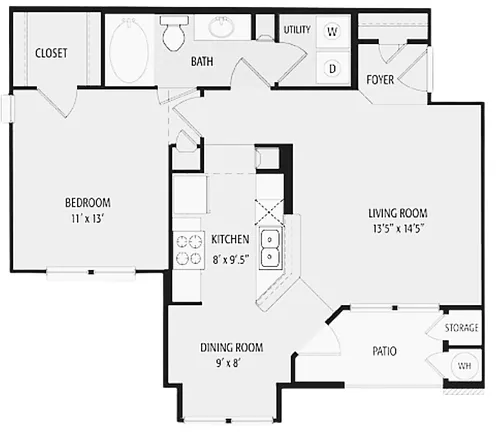 Floor plan A1