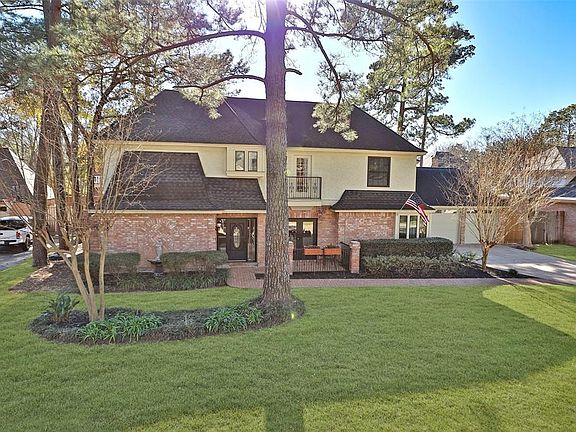 The property offers a long, double-wide driveway for kids and guests to park. The garage is oversized with abundant storage options; open shelving, overhead storage and a wall of built-in cabinetry. In spite of the recent freeze, the yard retains its