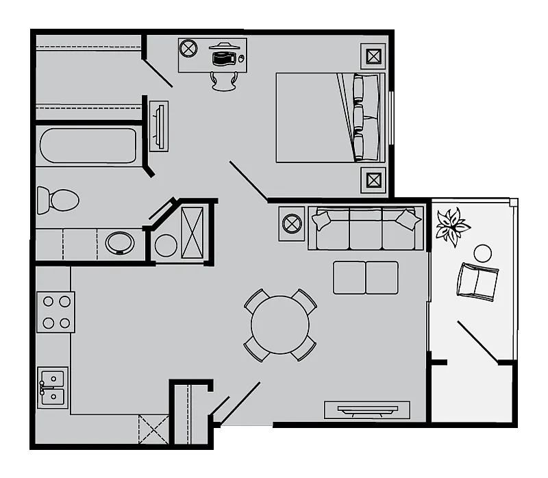Floor plan A
