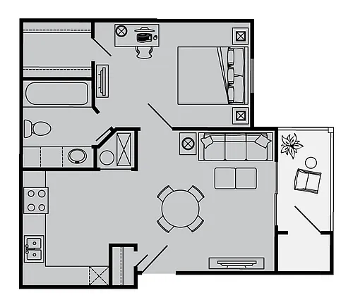 Floor plan A