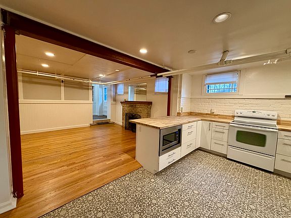 Kitchen to living room.