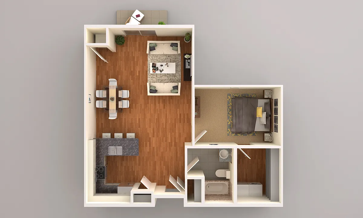Floor plan Garrison