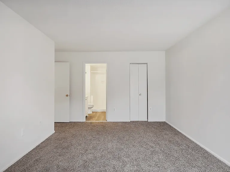 Large bedroom with a private bathroom at Trillium in Fairfax, VA