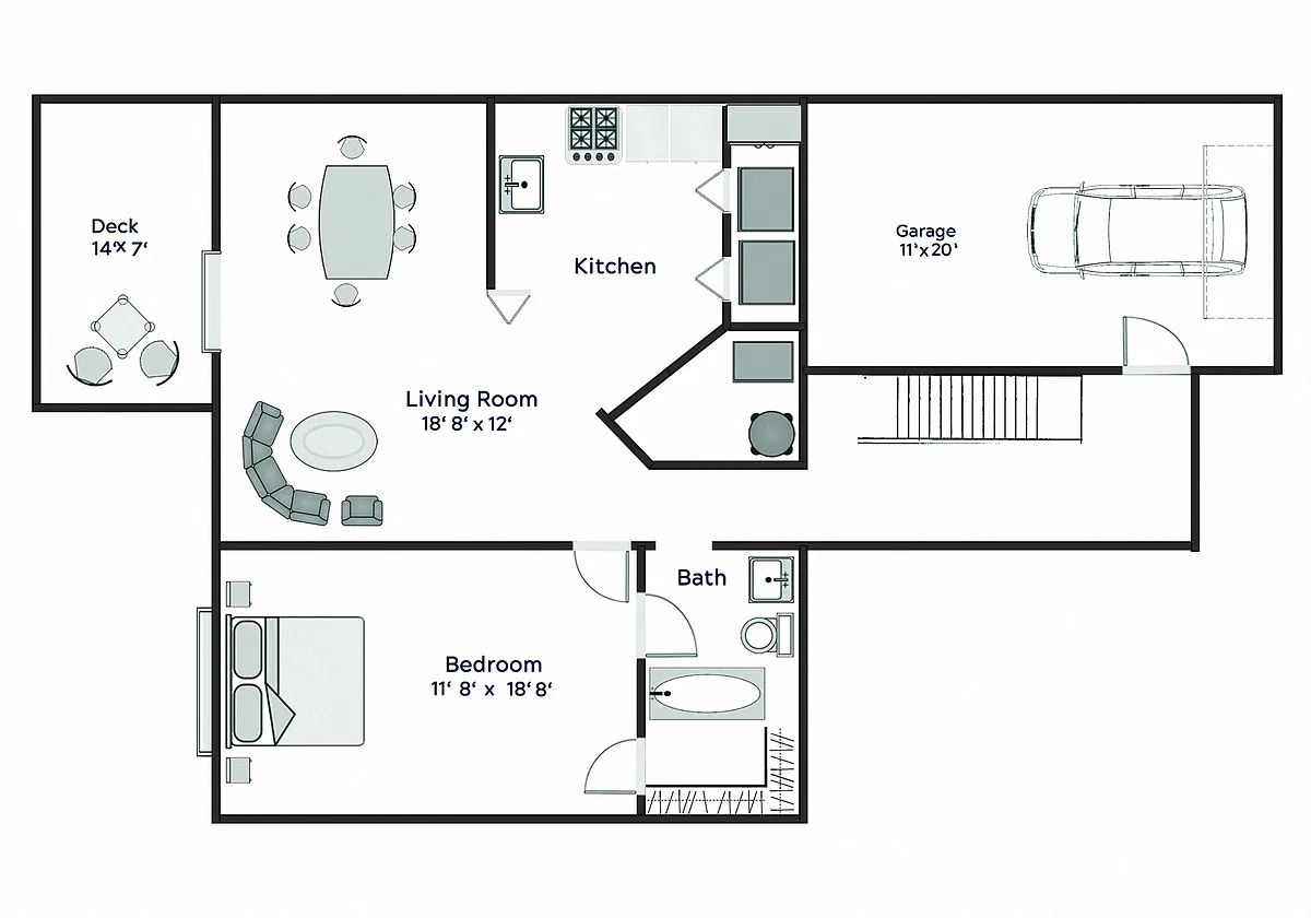 Floor plan The Maple