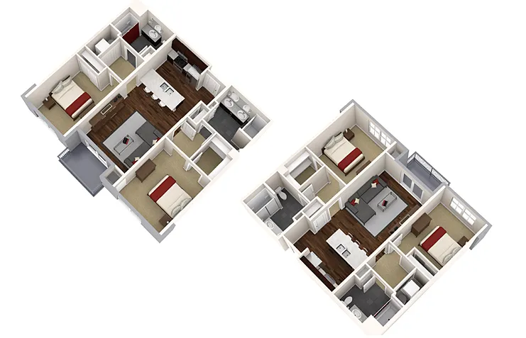 Floor plan The Oxford