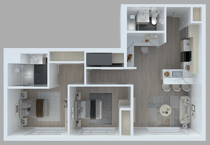Floor plan B4D