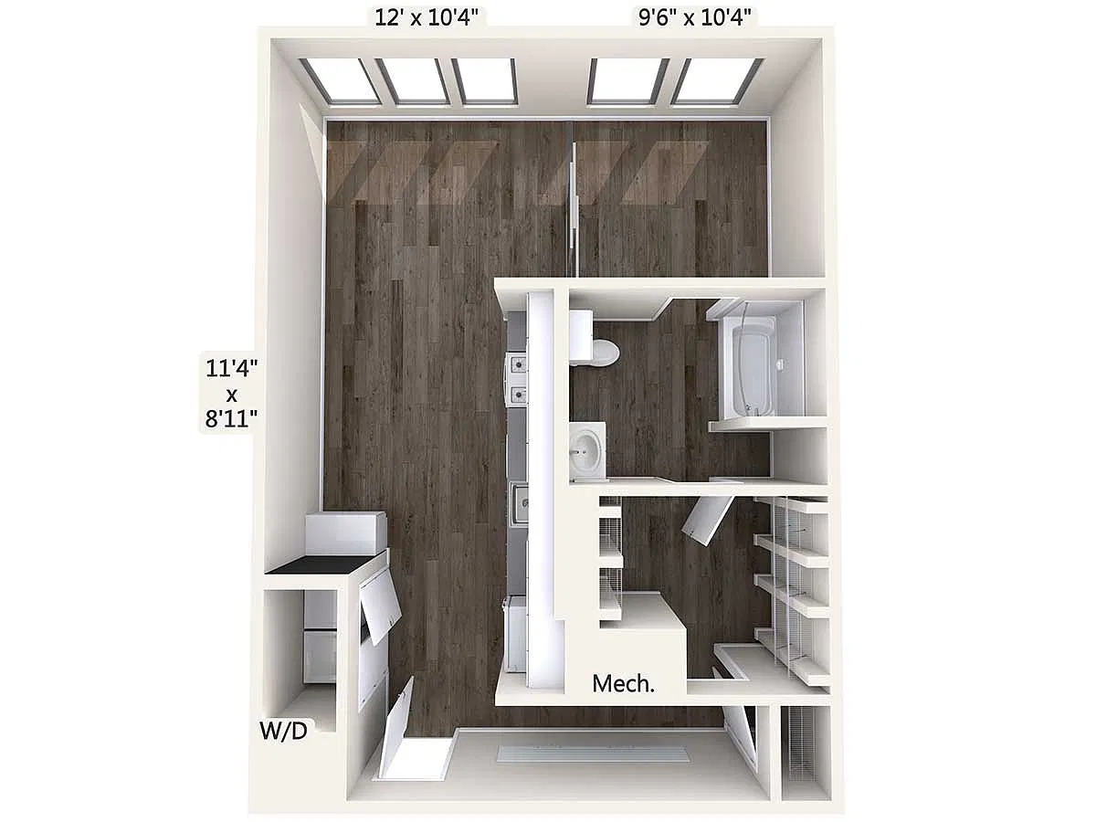 Floor plan A3-standard