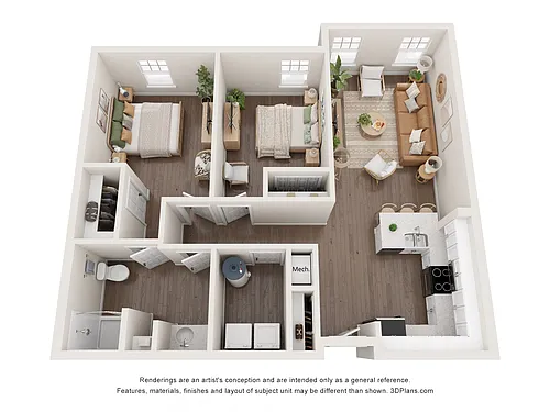 Floor plan The Willow
