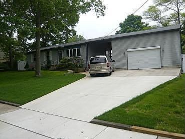 New Reinforce Concrete Driveway