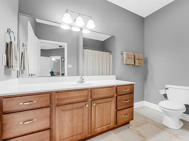 Attached rest room