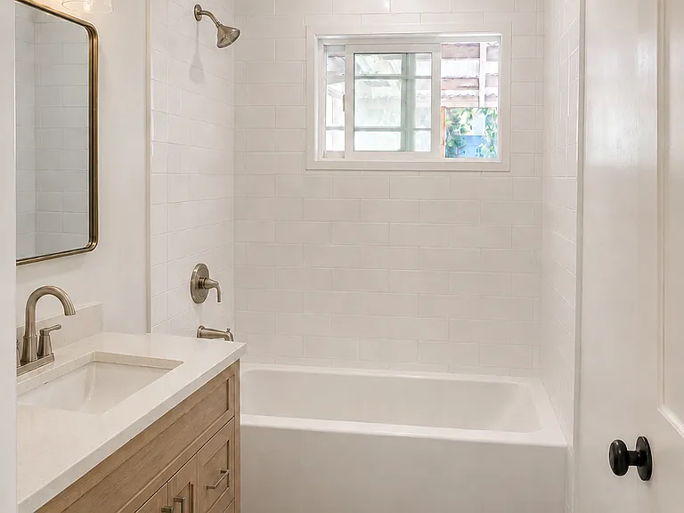 newly remodeld bath