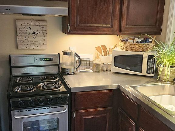 Main entrance opens into kitchen