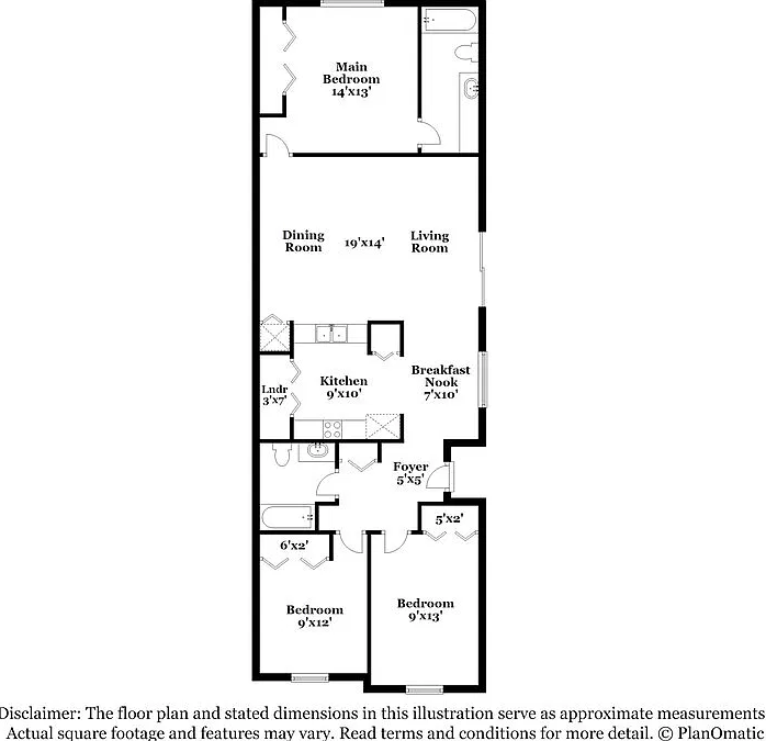 3 bed, 2.0 bath, 1195 sqft, $1,420 — Photo 2