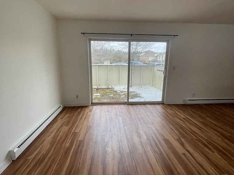 View from Kitchen into living room