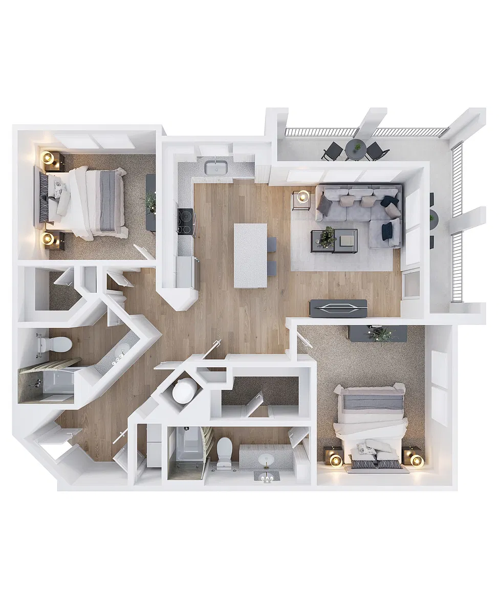 Floor plan Parkside