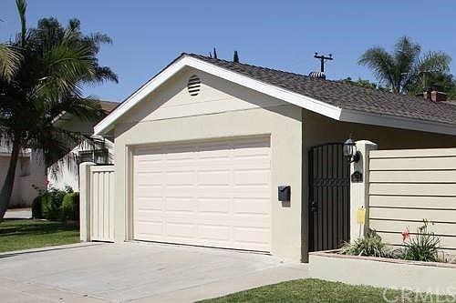 Attached 2-car garage with direct entry to the kitchen area.